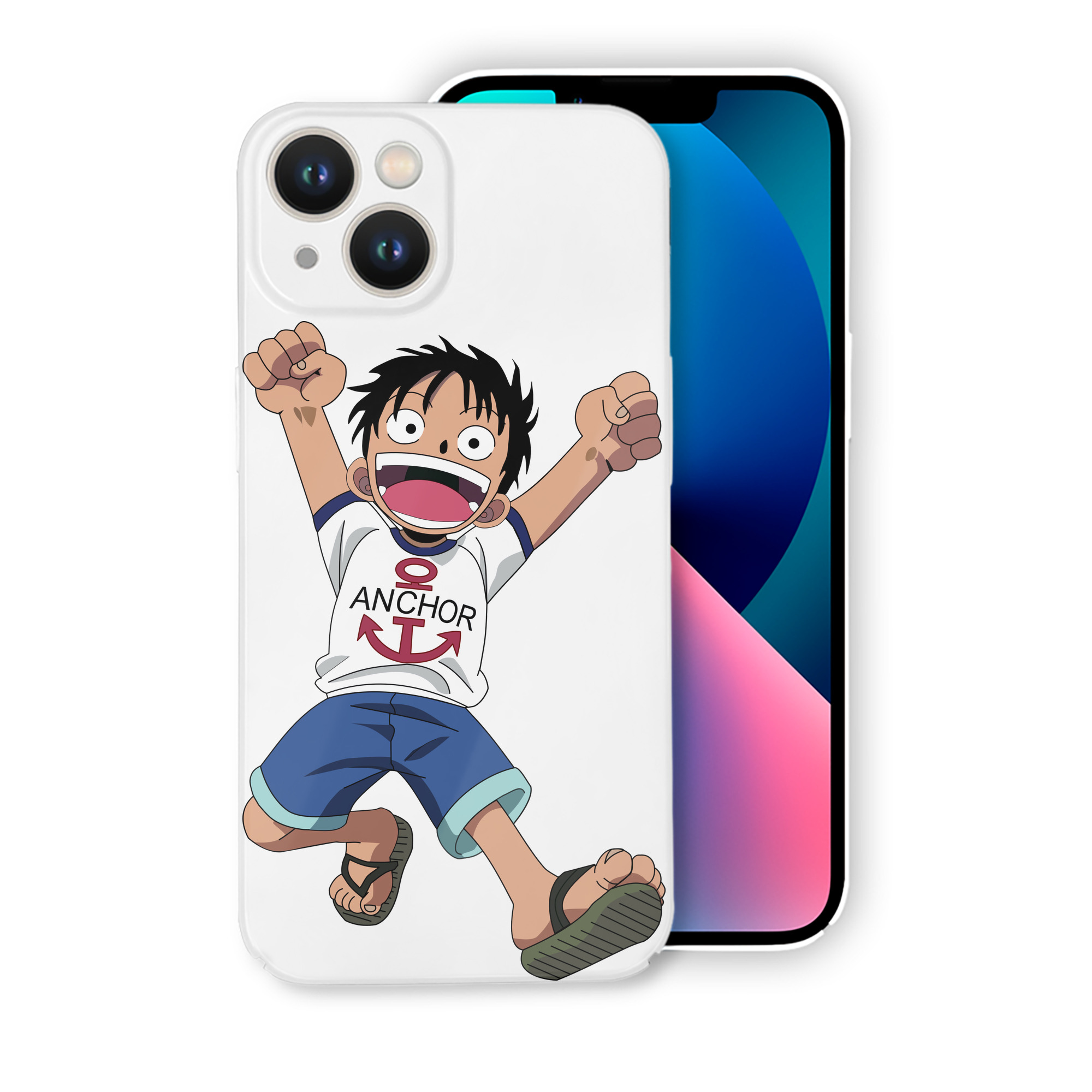 （画像用） ワンピース モンキー・D・ルフィ ONE PIECE Monkey D. Luffy 【iPhone 14シリーズ対応】ハードケース
